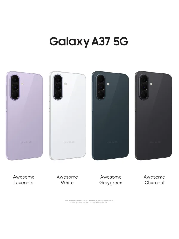 Samsung Galaxy A37 5G – 8GB/256GB - Awesome Charcoal - alternate view