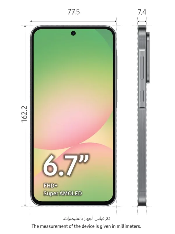 Samsung Galaxy A56 5G – 8GB/256GB - Awesome Graphite - alternate view